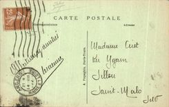 CPA Tours Train station Railway Station