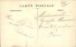 CPA Treport Panorama of Treport and Seas taken of Cliff