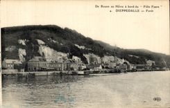 CPA Of Rouen in Le Havre has edge of Felix Faure Dieppedalla Foret