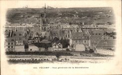 CPA Fecamp Vue generale de la Benedlctine