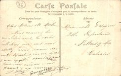 CPA Rouen the Street of the Large Clock