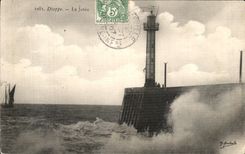 CPA Dieppe el embarcadero