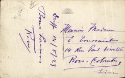 Opinion de CPA Dieppe de la llegada de los embarcaderos del barco de Angleterr del correo