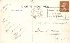 CPA Le Havre Quai de Southampton Bateau