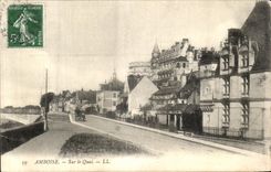 CPA Amboise sur le Quai