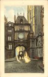 CPA Soft Rouen France the Large Clock