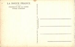 CPA La Douce France Chateaux La Loire Chateau d Amboise