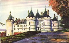 CPA La douce France Chateaux De la Loire Chaumont sur Loire 