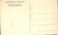 CPA Rouen the Notre Dame Cathedral