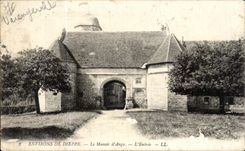 CPA Surroundings of Dieppe the Manor Ango Entrance