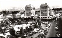 CPA Pau Clemenceau Public garden