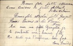 CPA Bonne fete Rose Fleur 