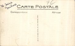 CPA Sainte Address Bread of on it