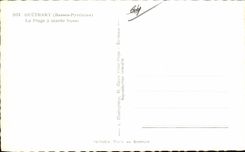 CPA Guethary (the Low Pyrenees) the Beach has Low tide