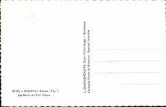 CPA Biarritz Basses Pyr Les Bains du Port Vieux