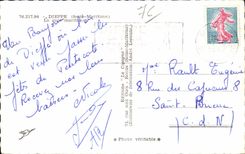 Barco maritimo de la estacion de tren de CPA Dieppe