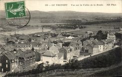 CPA Treport Seen on the Valley of Bresle