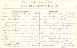 CPA Treport the Two Piers Boat Child