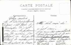 CPA Fantaisie Rose Votre Pensee Ma Fait Bien Plaisir