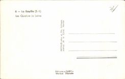 CPA the Face Quays the Seine