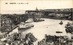 CPA Dieppe los barcos portuarios