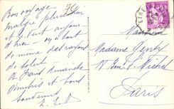 CPA Etretat Market Norman Cylce Bicycle