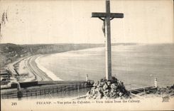 CPA Fecamp Vue Prise du Calvaire View taken from the Calvary