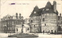CPA Dieppe dos viajes de las mujeres mayores