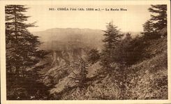 CPA Chrea I ete Le Ravin Bleu