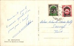 CPA Constantine Route de la Corniche du Rhumel