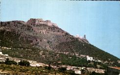 CPA Oran Fort of Santa Cruz and the Basilica