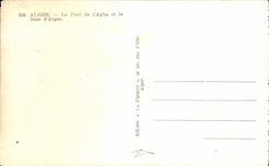 CPA Argel el usar de I Aga y la bahia Argel