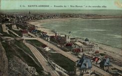 CPA Sainte Address Together of Nice Havrais and the new villas