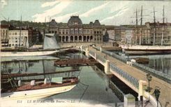 CPA Le Havre La Bourse Bateaux 
