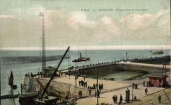 CPA Le Havre Brises lames et avant port