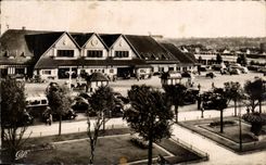 CPA Trouville Deauville La Gare