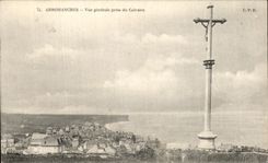CPA Arromanches Vue generale prise du Calvaire