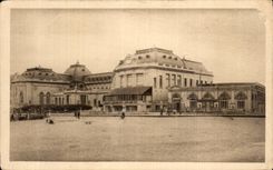CPA Trouville la Reine des Plages La Casino et l Eden The Queenof Beaches The Casino and Eden Music Hall