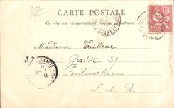 CPA Moret on Loing the Postern and the Gate of Burgundy