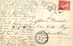 CPA Moret on Loing Apse of Church seen of the Meadow