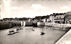 CPA Sainte Valery in Caux quays and the Port