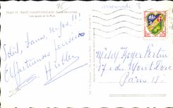 CPA Sainte Valery in Caux quays and the Port