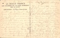 CPA Arcachon La Plage a l heure du bain