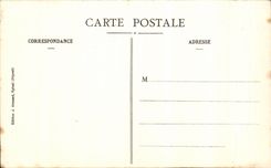 CPA chateau D Epinal Ohene Traverse Par Un Obus Allemand Le
