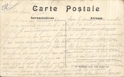 CPA La Grande Guerre Soissons apres le bombardement La rue du Fost d etain