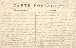 CPA the Large War Aspect of the town of sermaize les Bains Militaria