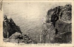 CPA Croisic (the Loire inf) With the Great dimension the Hole of the Goblin