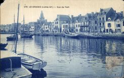 CPA Croisic (the Loire inf) Seen Port Boats
