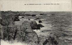 CPA Croisic (the Loire inf) the Great Dimension towards Batz