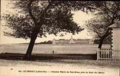 CPA Croisic (the Loire inf) Marine Hopltal of PEN Bron Taken Of Qual of Lenlgo
